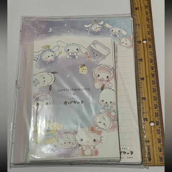 Sanrio Characters Obakenu Babies Letter Set - Picture 8 of 8